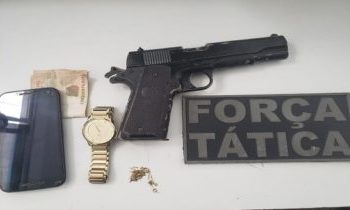 Homem é preso logo após cometer assalto em Itabaiana