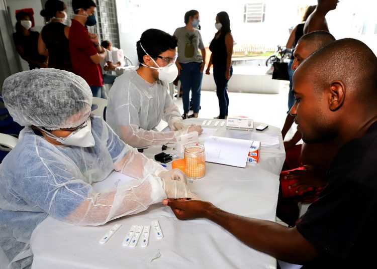 Prefeitura realiza testes para o novo coronavírus com pessoas em situação de rua