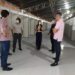 Prefeitura e MPE visitam e inspecionam instalações da estrutura do hospital de campanha