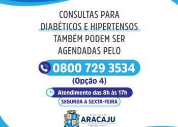 Prefeitura amplia canal de agendamento de consultas para hipertensos e diabéticos