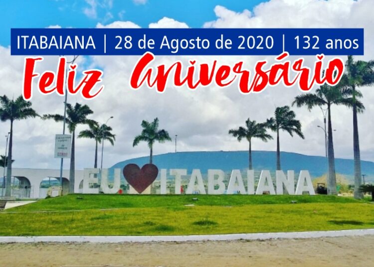 Feliz aniversário Itabaiana