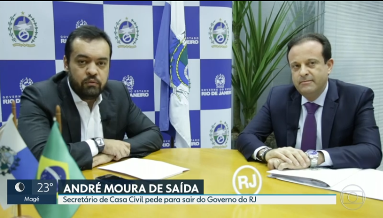 André entrega Secretaria, mas não deixa o governo do Rio