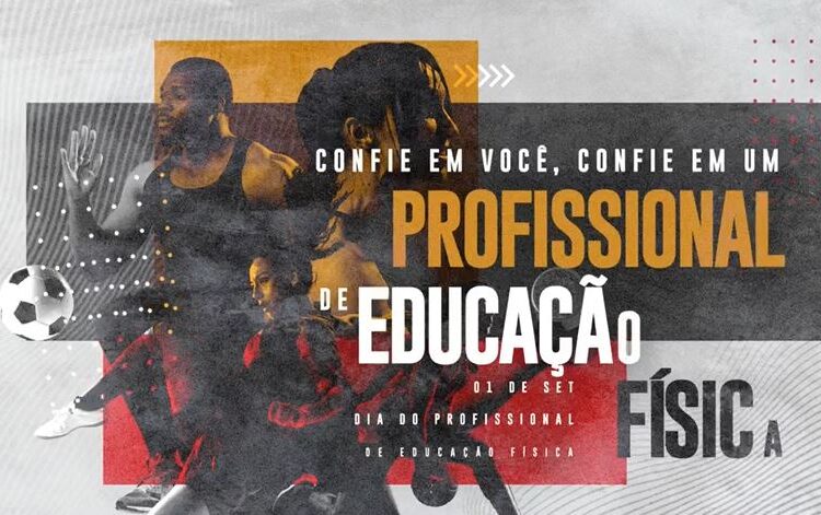 Parabéns aos profissionais de Educação Física pelo seu dia