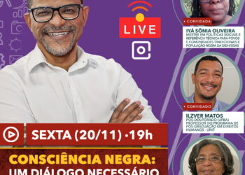 Dia da Consciência Negra: Professor Bittencourt fará live temática