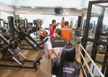 Prefeitura fiscaliza academias para garantir cumprimento de medidas de biossegurança