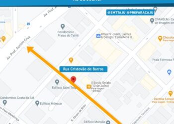 Rua Cristóvão de Barros mudará de sentido a partir desta terça-feira, 29