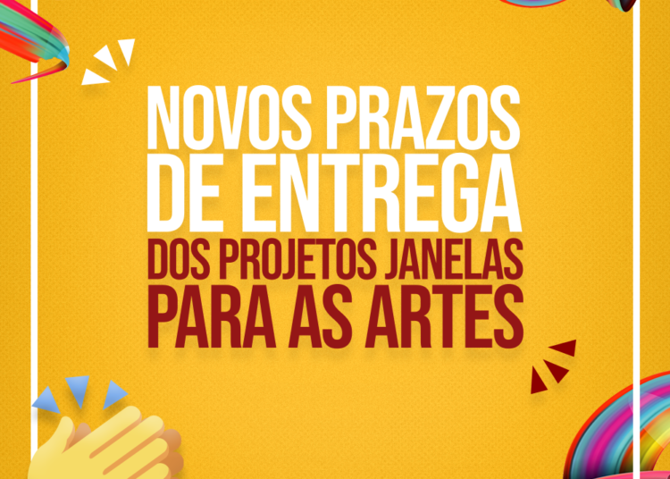 Funcaju divulga novos prazos de entrega dos projetos selecionados pela Lei Aldir Blanc