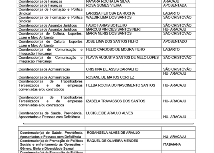 Chapa 1 é eleita com 93% dos votos válidos