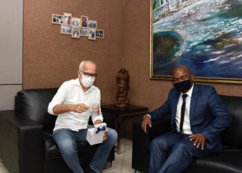 Binho é recebido por Edvaldo e reivindica obras para a periferia