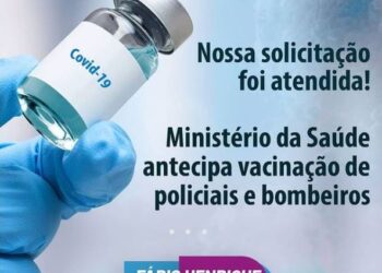 Associação de Servidores agradece a Fábio Henrique pelo apoio na antecipação de vacina para agentes de segurança pública