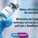 Associação de Servidores agradece a Fábio Henrique pelo apoio na antecipação de vacina para agentes de segurança pública