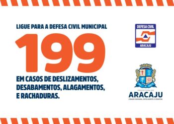 Frente fria traz chuva de moderada a intensa para Aracaju nos próximos dias