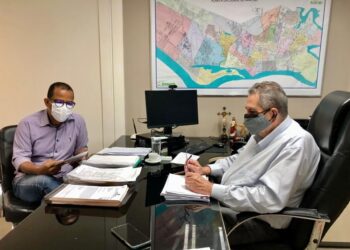 Professor Bittencourt visita EMURB e leva demandas da Zona Norte e Zona de Expansão