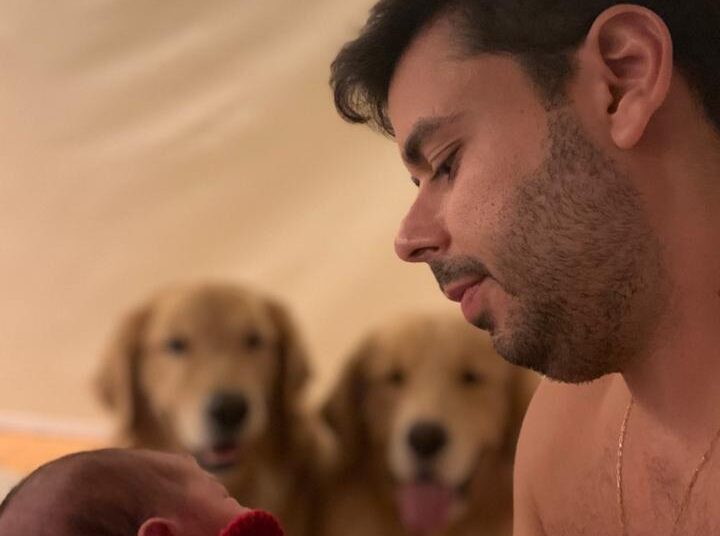 Comemoração para celebrar o fim da pandemia e a chegada da sobrinha neta, Maria Beatriz.