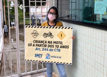 SMTT promove ações de educação para o trânsito durante volta às aulas em Aracaju