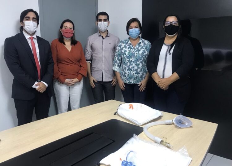 Saúde de Aracaju recebe mais 30 máscaras de ventilação não invasiva para pacientes covid