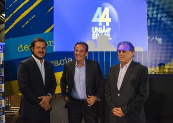 Em cerimônia de criação do União Brasil, André Moura é confirmado como presidente do diretório em Sergipe