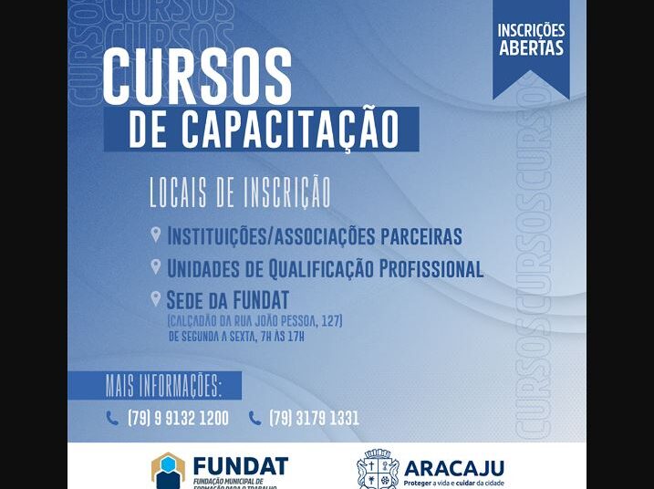 Prefeitura retoma oferta de cursos presenciais em associações e instituições parceiras