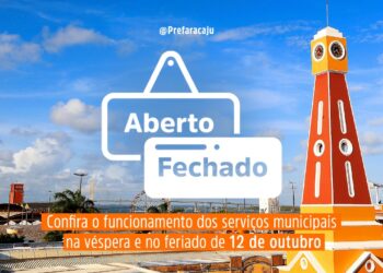 Confira o funcionamento dos serviços municipais na véspera e no feriado da Padroeira