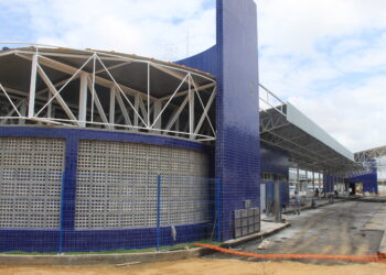 Construção do novo Terminal do Mercado avança e obra entra em fase final