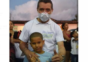 Fábio Mitidieri participa de comemoração antecipada ao dia das crianças