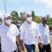 Prefeito Edvaldo visita obra de novos trechos da Orla Sul ao lado do governador Belivaldo Chagas