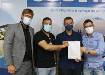 Deputado Fábio Mitidieri esteve na Codevasf, na tarde desta terça-feira (18)