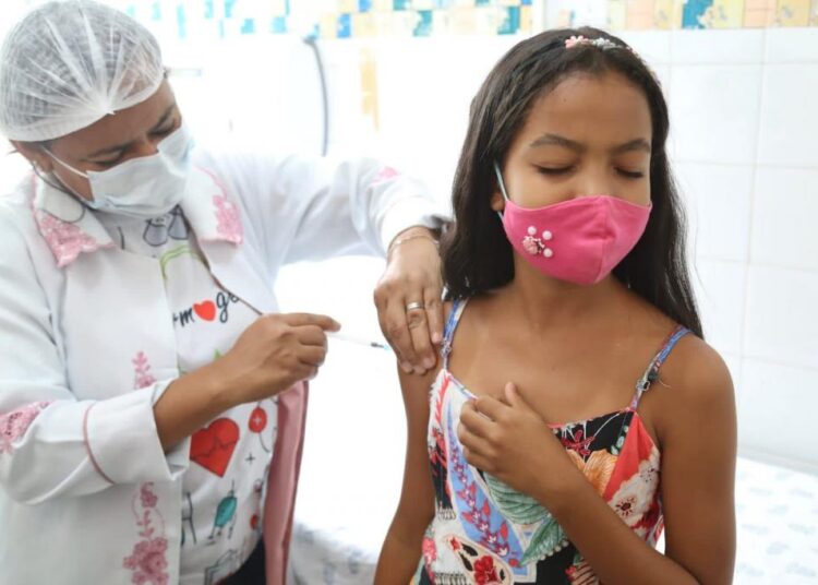 Aracaju passa a ter 12 pontos de vacinação com Pfizer para crianças