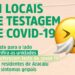 Aracaju amplia testagem para covid; saiba onde e como acessar o serviço