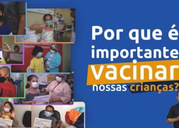 Campanha da Prefeitura ressalta necessidade da vacinação infantil como controle da covid-19