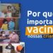 Campanha da Prefeitura ressalta necessidade da vacinação infantil como controle da covid-19