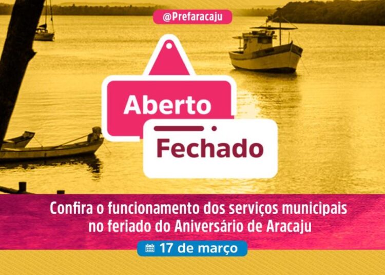 Confira o funcionamento dos serviços municipais no feriado de 17 de março
