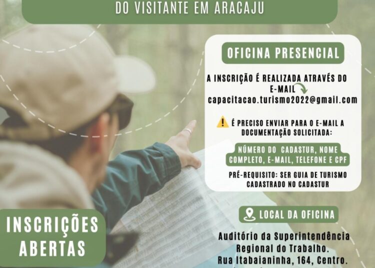 Prefeitura abre inscrições para oficina de capacitação voltada a guias de turismo