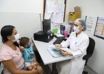 Consulta para crianças de até dois anos pode ser agendada pelo 0800 da Saúde