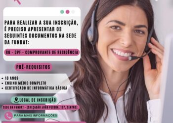 Prefeitura abre inscrições para curso online de Telemarketing