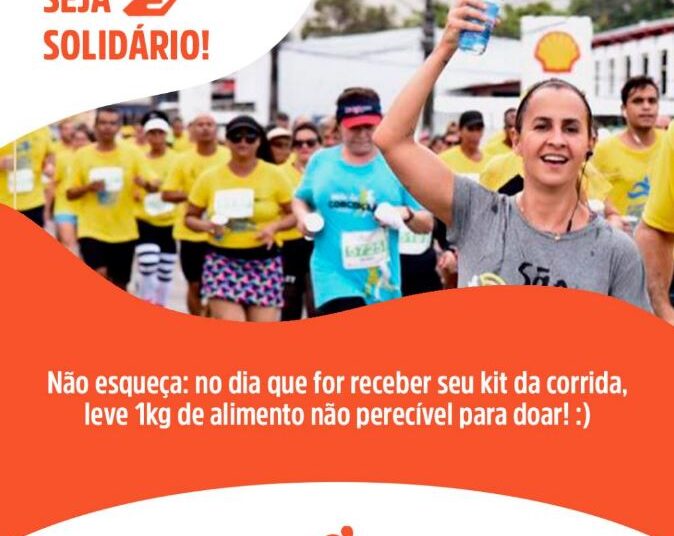 Corrida Cidade de Aracaju: atletas devem doar 1 kg de alimento para retirar os kits