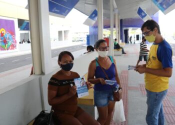 SMTT inicia campanha de conscientização para uso de máscara no transporte público