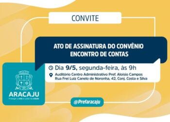 CONVITE À IMPRENSA: assinatura do convênio Encontro de Contas