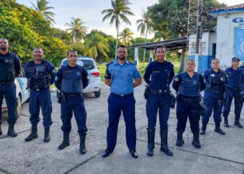 Patrulha Maria da Penha de Aracaju coordena estágio de guardas municipais de Japaratuba