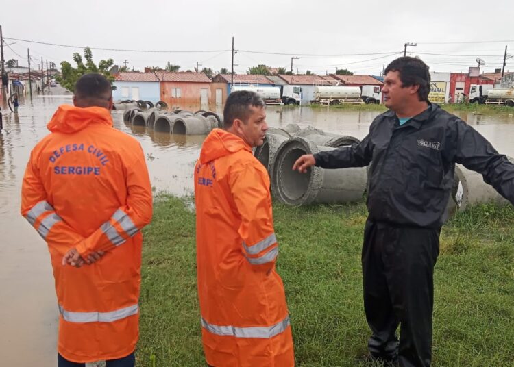 Sedurbs divulga balanço de ações realizadas por conta das chuvas nas últimas horas em Sergipe