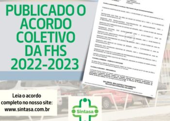 Confira o Acordo Coletivo da FHS 2022-2023