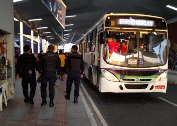 Guarda Municipal prende suspeito de furto em terminal de ônibus