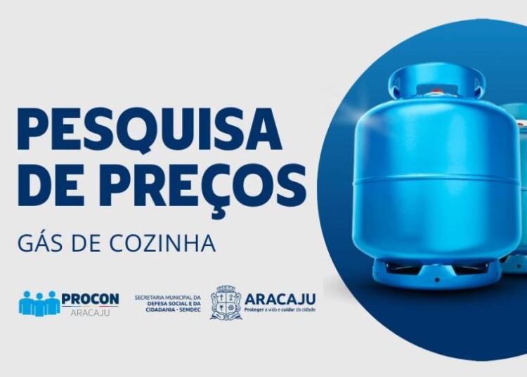 Procon Aracaju divulga nova pesquisa comparativa de preços do gás de cozinha