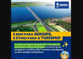 Sai a ordem de serviço para iniciar a construção da ponte que ligará Neópolis, em Sergipe, e Penedo, em Alagoas.