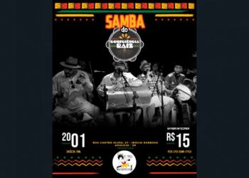Grupo Consciência Raiz apresenta roda de samba com canções de grandes nomes da música brasileira