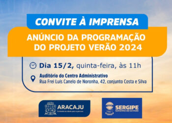 Convite à imprensa: anúncio da programação do Projeto Verão 2024