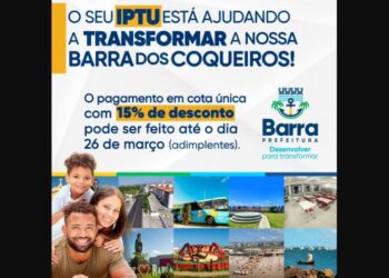 Barra dos Coqueiros – IPTU 2024