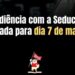 Audiência com a Seduc foi adiada para dia 7 de março
