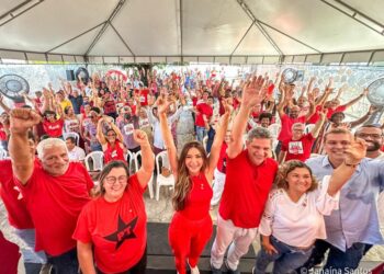 Senador Rogério destaca legado do PT em evento que homologou nome de Candisse Carvalho como pré-candidata à Prefeitura de Aracaju