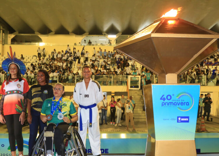 Abertura da 40ª edição dos Jogos da Primavera ressalta força do desporto escolar sergipano
